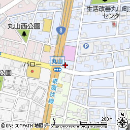 韓丼 福井丸山店周辺の地図