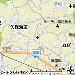 長野県諏訪郡下諏訪町6577周辺の地図