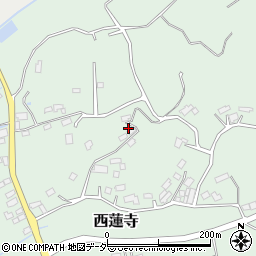 茨城県行方市西蓮寺594周辺の地図