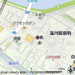 茨城県土浦市蓮河原新町7-28周辺の地図