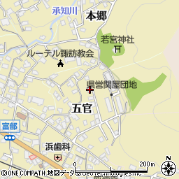 長野県諏訪郡下諏訪町6675周辺の地図