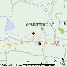 茨城県かすみがうら市加茂3351周辺の地図