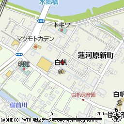 茨城県土浦市蓮河原新町7-2周辺の地図