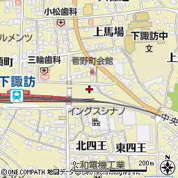長野県諏訪郡下諏訪町5425周辺の地図