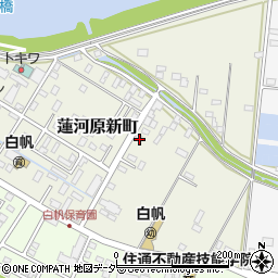 茨城県土浦市蓮河原新町9-13周辺の地図