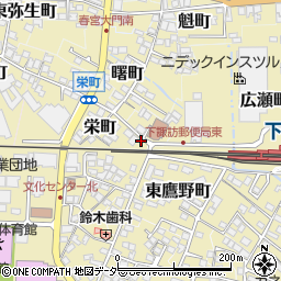 長野県諏訪郡下諏訪町5038周辺の地図