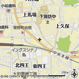 長野県諏訪郡下諏訪町5446周辺の地図
