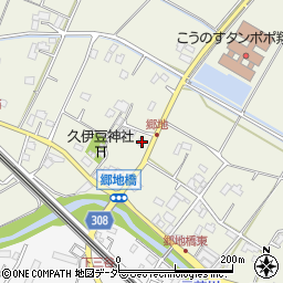 埼玉県鴻巣市郷地420周辺の地図