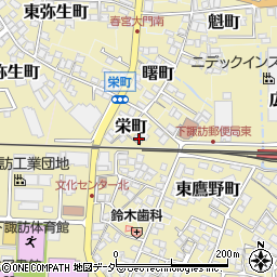 長野県諏訪郡下諏訪町5032周辺の地図
