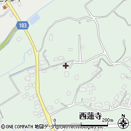 茨城県行方市西蓮寺632周辺の地図