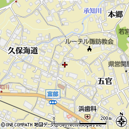 長野県諏訪郡下諏訪町6586周辺の地図