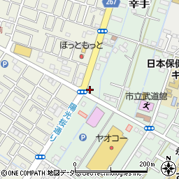 ファミリーマート幸手陽光桜通り店周辺の地図
