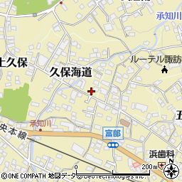 長野県諏訪郡下諏訪町6052周辺の地図