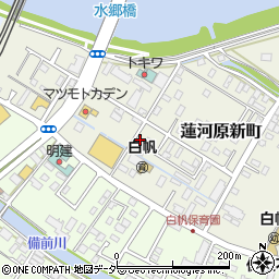 茨城県土浦市蓮河原新町7-29周辺の地図