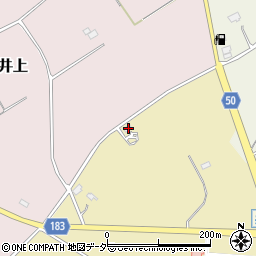 茨城県行方市井上藤井44周辺の地図