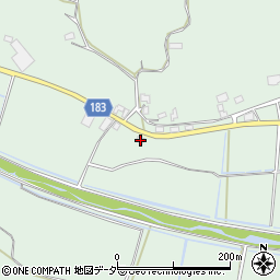 茨城県行方市山田433-2周辺の地図