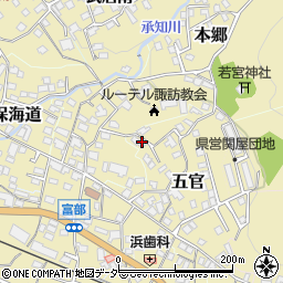 長野県諏訪郡下諏訪町6619周辺の地図