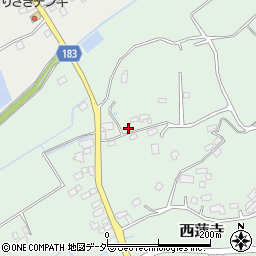 茨城県行方市西蓮寺648周辺の地図