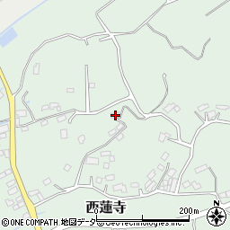 茨城県行方市西蓮寺628周辺の地図