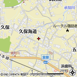 長野県諏訪郡下諏訪町6053周辺の地図