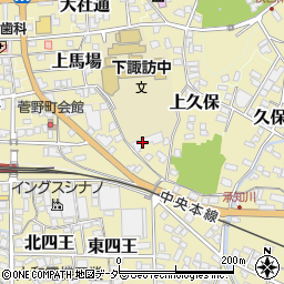 長野県諏訪郡下諏訪町5468周辺の地図