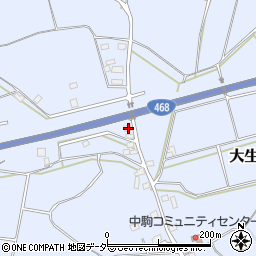 茨城県常総市大生郷町3579-1周辺の地図