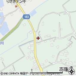 茨城県行方市西蓮寺649周辺の地図