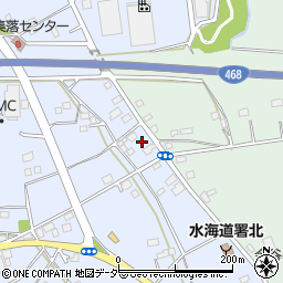 茨城県常総市大生郷町2869周辺の地図