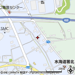 茨城県常総市大生郷町2872周辺の地図