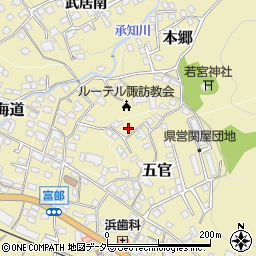 長野県諏訪郡下諏訪町6615周辺の地図