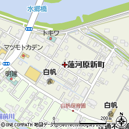 茨城県土浦市蓮河原新町6-29周辺の地図
