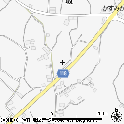 茨城県かすみがうら市坂1079周辺の地図