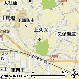 長野県諏訪郡下諏訪町5587周辺の地図