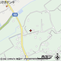 茨城県行方市西蓮寺636周辺の地図