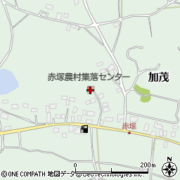 茨城県かすみがうら市加茂3338周辺の地図