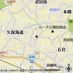 長野県諏訪郡下諏訪町6575周辺の地図