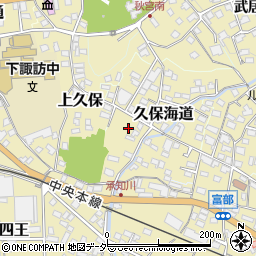 長野県諏訪郡下諏訪町5726周辺の地図