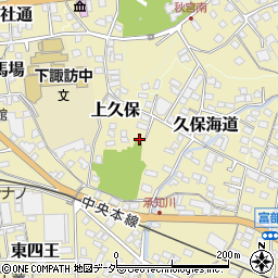 長野県諏訪郡下諏訪町5580周辺の地図