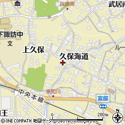 長野県諏訪郡下諏訪町5729周辺の地図
