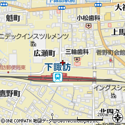 長野県諏訪郡下諏訪町5325周辺の地図