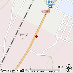 愛知車輌興業株式会社　塩尻出張所周辺の地図