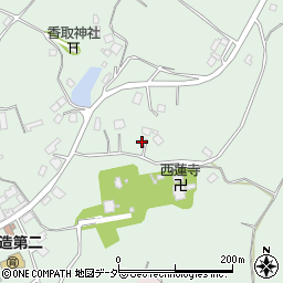 茨城県行方市西蓮寺867周辺の地図