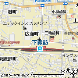 長野県諏訪郡下諏訪町5234周辺の地図