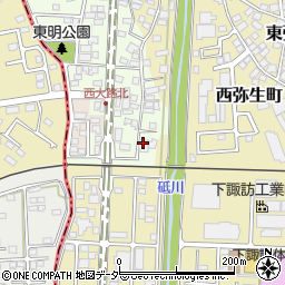 株式会社松澤ニット　下諏訪工場周辺の地図