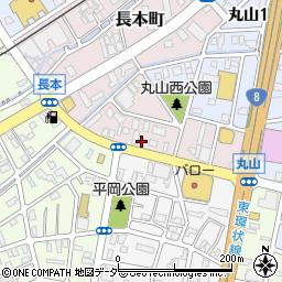 福井県福井市長本町415周辺の地図