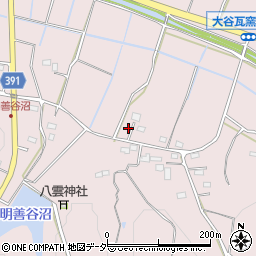 埼玉県東松山市大谷2168周辺の地図
