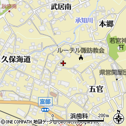 長野県諏訪郡下諏訪町6590周辺の地図