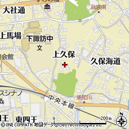 長野県諏訪郡下諏訪町5576周辺の地図