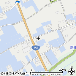 茨城県行方市手賀1489周辺の地図