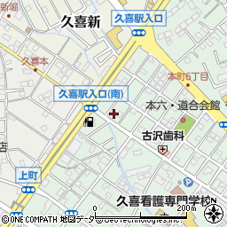 株式会社ますかわ電気　東店・営業部周辺の地図